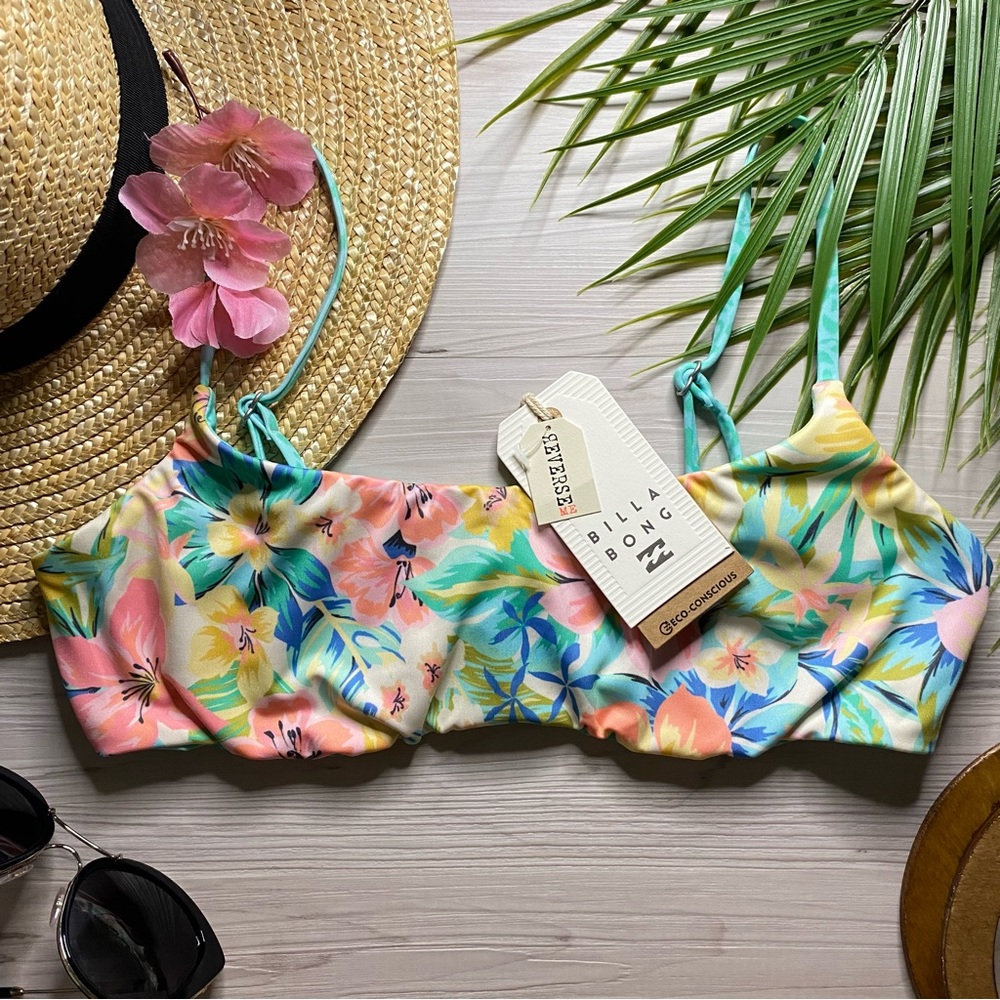 Billabong Sweet Tropics Reversible Skinny Mini Bikini Top